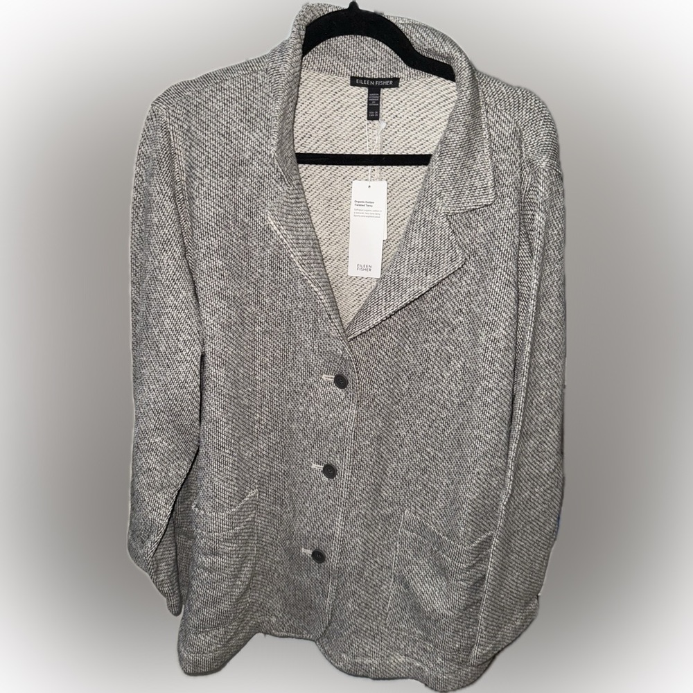 Eileen Fisher Organic Cotton Blazer